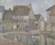 The Pond at Ennery Camille Pissarro